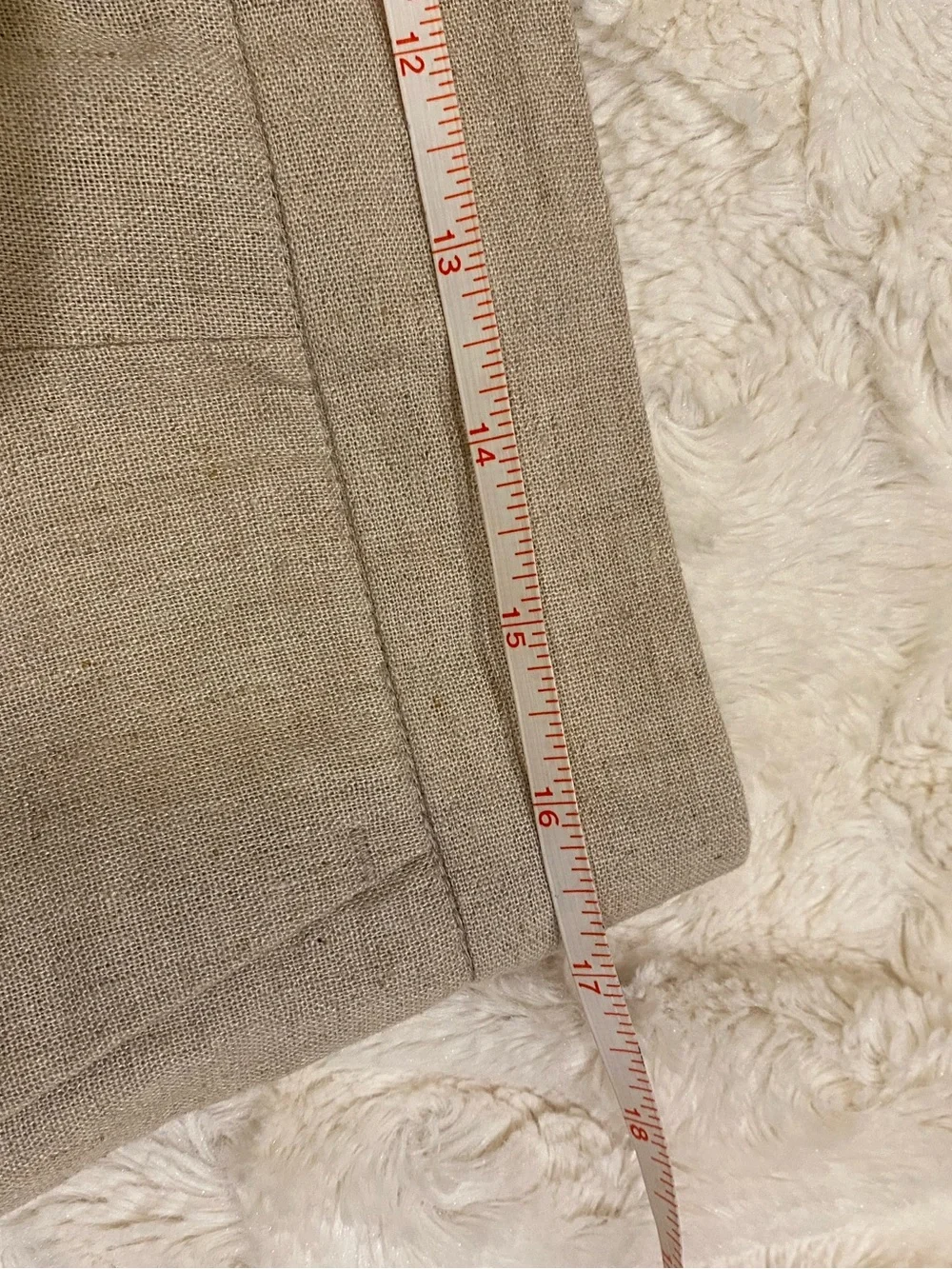 Zara Neutral High-Waist Linen Pleated Wide-Leg Pants - Beige size Large